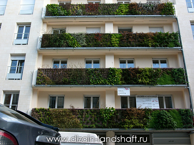 Балконы с озеленением