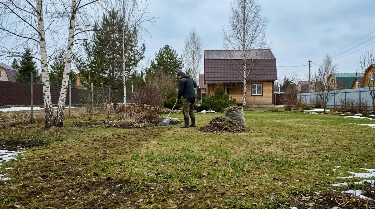 Мульчирование приствольного круга