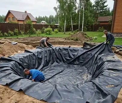 Станция биоочистки и редкие наезды