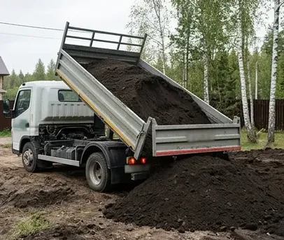 Как отсыпать участок