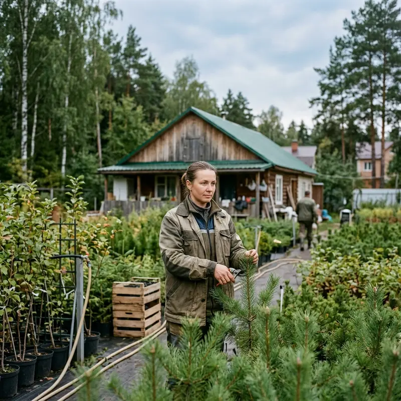 Елена Дробышева, дендролог